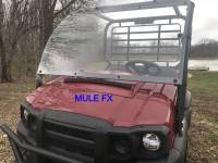 Extreme Metal Products, LLC - Kawasaki MULE 610 and SX Windshield (Hard Coated Polycarbonate) - Image 8