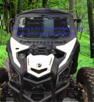 Can-Am - Maverick X3 - Extreme Metal Products, LLC - Electric wiper/washer for EMP® Glass Windshield P/N: 13563 X3 Glass Windshield
