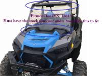 Extreme Metal Products, LLC - 2019-21 RZR XP1000 and RZR Turbo Full Windshield - Image 5