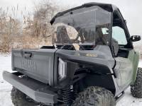 Extreme Metal Products, LLC - Yamaha Wolverine RMAX 1000 HARD COATED cab back/dust stopper - Image 1