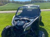 Extreme Metal Products, LLC - Can-Am Maverick X3 Hard Coated Windshield w/Fast Straps - Image 3