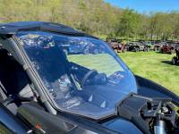 Extreme Metal Products, LLC - Can-Am Maverick X3 Hard Coated Windshield w/Fast Straps - Image 6