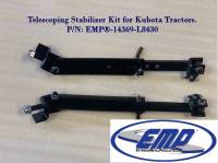Extreme Metal Products, LLC - Kubota Style Telescopic Stabilizer Kit - Image 1