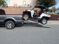 Parts & Accessories - Side by Sides - Extreme Metal Products, LLC - Truck Tailgate Support for UTV's and ATV's
