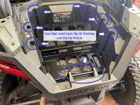 Extreme Metal Products, LLC - RZR PRO XP and Turbo R "Milwaukee Pack Out" Rack - Image 4