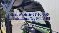 Extreme Metal Products, LLC - John Deere Gator 625i and 825i Laminated Glass Windshield - Image 9