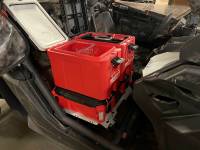 Side by Sides - Can-Am - Extreme Metal Products, LLC - Can-Am X3 "Milwaukee Pack Out" Rack (replaces passenger seat)