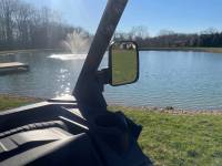 UTV Parts & Accessories - Can-Am - Extreme Metal Products, LLC - Can-Am Defender Folding Mirrors