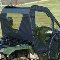 House Brand - Honda Pioneer 500, 520 Soft Doors and Rear Window - With Zipper - Image 1