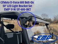 Extreme Metal Products, LLC - CFMoto UForce 600, 50" LED Light Bar Brackets - Image 2