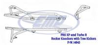 Extreme Metal Products, LLC - RZR PRO-XP and PRO-R Rocker Knockers with Tree Kicker Nerf Bars (2 seat) - Image 6
