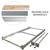 House Brand - EASY DIY Aluminum Dock Section Kit, 8’ long x 4’ wide