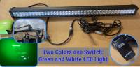 Extreme Metal Products, LLC - CFMoto Z-Force 950 DUAL COLOR 40" LED Light Bar Kit-Green and White Light - Image 2