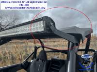Extreme Metal Products, LLC - CFMoto Z-Force 950 DUAL COLOR 40" LED Light Bar Kit-Green and White Light - Image 4