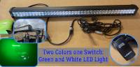 Extreme Metal Products, LLC - Polaris Xpedition DUAL COLOR 40" LED Light Bar Kit-Green and White Light - Image 2