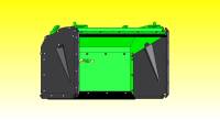 Extreme Metal Products, LLC - John Deere Tractor Snow Pusher (50" Wide) - Image 2