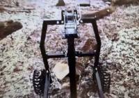 TV log hauler for transporting timber