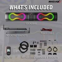 House Brand - MadJax® Decibel Audio™ 26 Inch Bluetooth Soundbar - Image 6