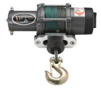 Polaris - RZR® XP1000 - 4  - Extreme Metal Products, LLC - 3500 lb Viper Elite Winch with Blue Synthetic Rope