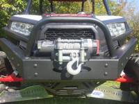 Extreme Metal Products, LLC - RZR  Extreme Front  Bumper / Brush Guard with Winch Mount (2014-2020 XP1K, 2016-18 RZR 1000-S and 2015-20 RZR 900) - Image 2